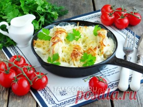 Треска, запеченная с картошкой в духовке