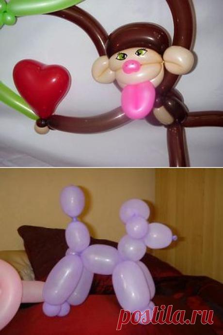 Делаем фигурки из шариков-колбасок - FB.ru