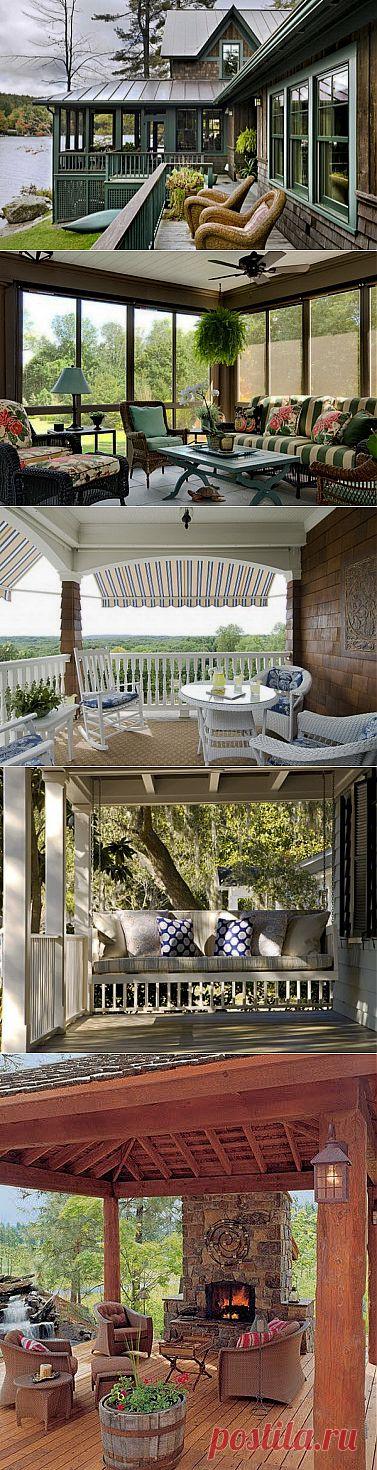 (+1) тема - Веранда - фотопримеры | УЮТНЫЙ ДОМ | советы