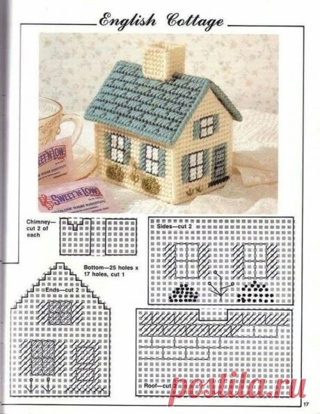 ✨ Вязаные крючком домики: уютный новогодний декор своими руками | Ольга Прилуцкая, вязание - это модно | Дзен