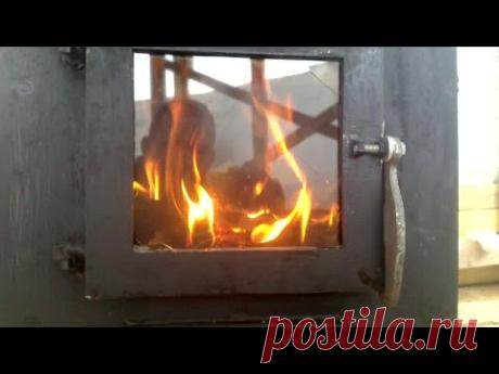 Печь длительного горения.  Отзыв владельца