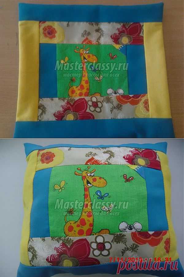 Подушка в лоскутной технике своими руками. Мастер-класс с пошаговыми фото