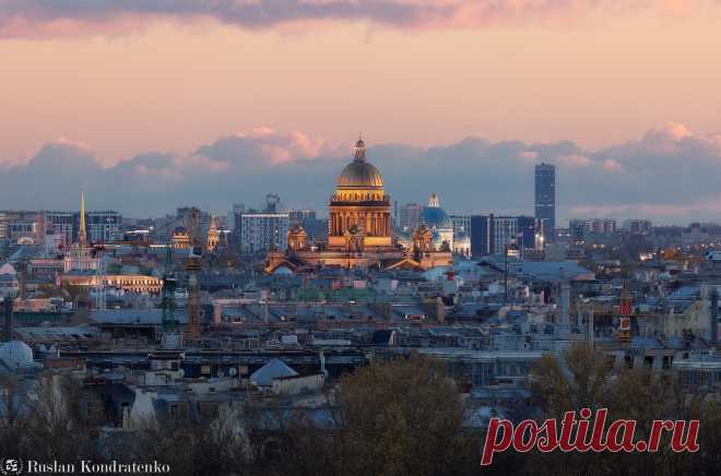 Исаакиевский и Троицкий соборы. Фотограф Кондратенко Руслан