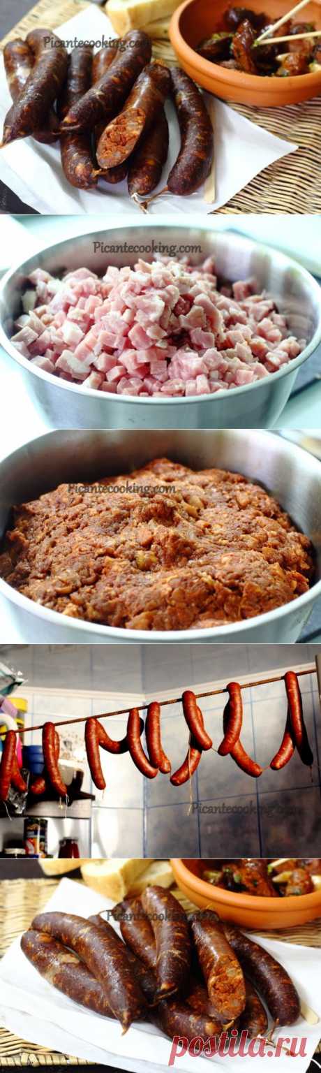 Колбаса чоризо домашнего приготовления (Chorizo) | Picantecooking