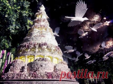 Самые красивые и дорогие свадебные торты в мире