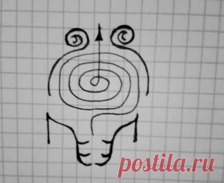 #sibylla_Скарапея

Новая работка от Скарапеи. Наносится на бутылку со спиртосодержащим продуктом. Например - водка,коньяк. На этикетку рисуем эту работу и активируем капелькой крови своей или слюной ( я предпочитаю кровь) обносим затем огнем,и забываем о бутылке на неделю( 7 дней) затем,по прошествии времени этого,несем бутылку туда,где её точно заберут. Магазин,остановка,скамейка в парке. Оставляем на скресте откуп пятаками. 
Принцип действия этого знака - чистка. Расчист...