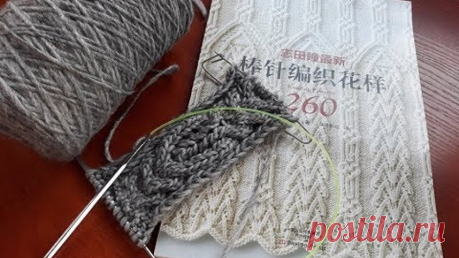 Кардиган спицами. Реглан сверху. Часть 1. Воротник.