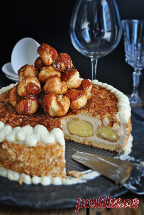 Хари Потър и Еклерова торта / Profiterole cake / Harry Potter and the Eclair Cake