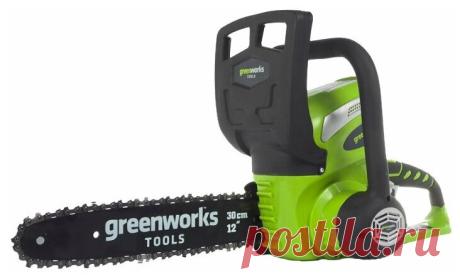 Цепная пила GreenWorks G40CS30, 40V, 30 см, без АКБ и ЗУ - купить в Симферополе по доступной цене | интернет магазин Технолидер