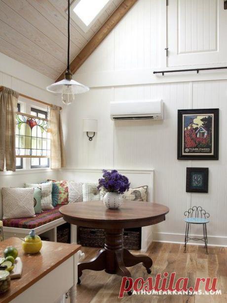 ... жить в милом небольшом домике