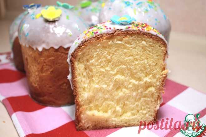 Кулич пасхальный Кулинарный рецепт