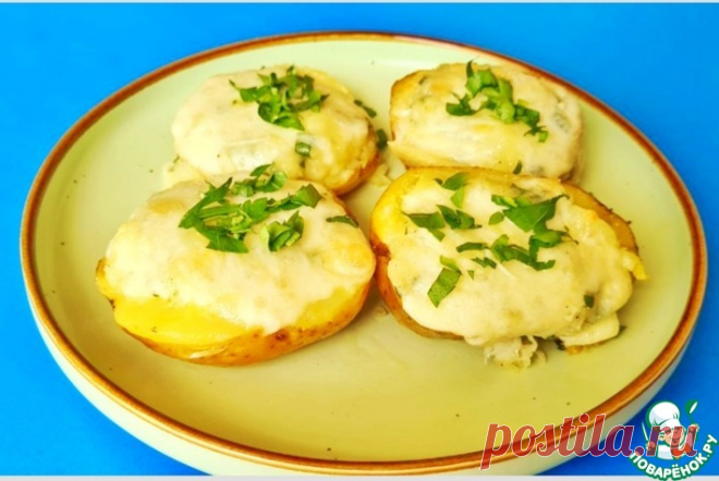 Запечённый картофель Кулинарный рецепт