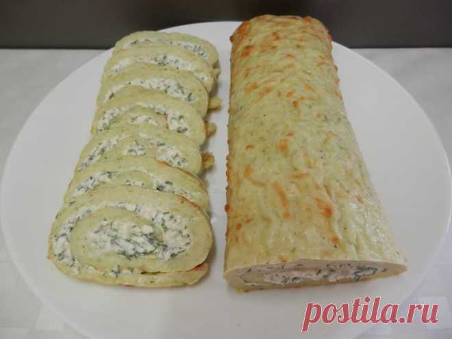 Рулет из кабачков с начинкой. Вкусно, просто и недорого - Простые рецепты Овкусе.ру