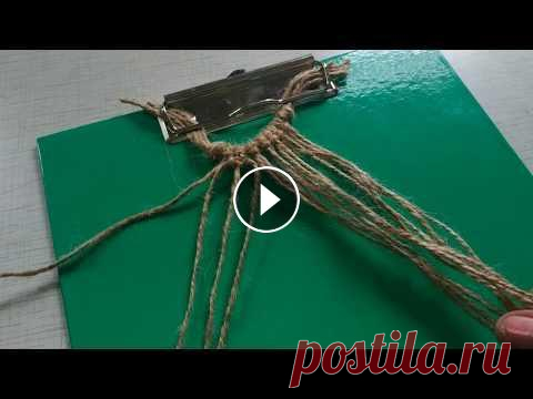 Макраме "Сова" . МК для начинающих ч.1 Онлайн курс макраме для начинающих. Плетение совы с крыльями. Отрабатываем пройденные узлы и приемы. Новый прием плетение квадратного узла по схеме 1-...
