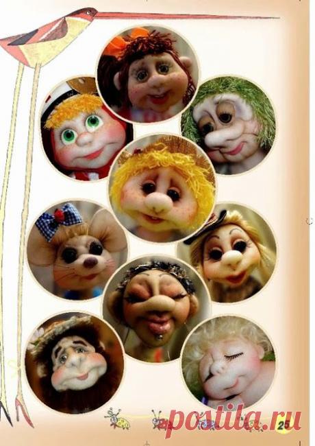 МК по кукле от Елены Лаврентьевой &quot;Кукла на удачу&quot;.