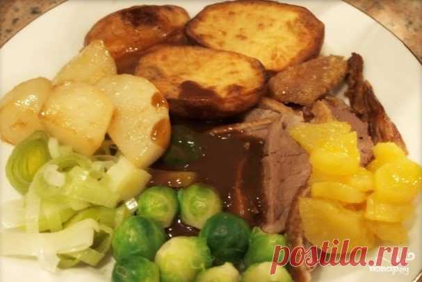 Гусь на сковороде - пошаговый рецепт с фото на Повар.ру