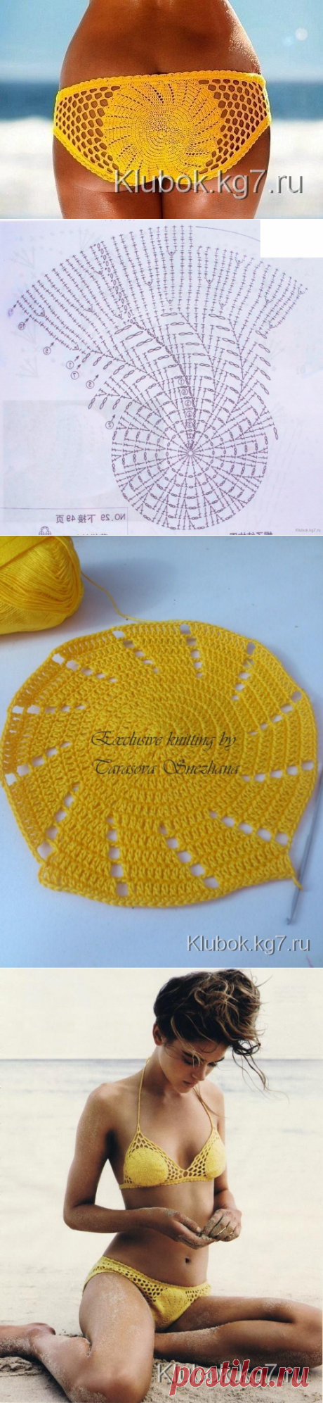 Свяжите это к лету! Восхитительный мастер-класс купальника