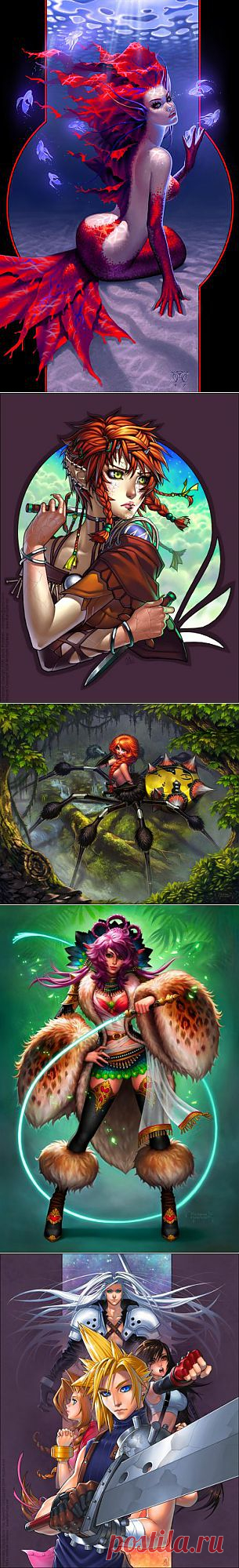 Крылья фантазии Michelle Hoefener. Часть 2 » Фэнтези, фантастика, игры.