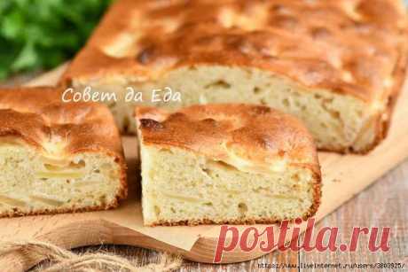 Вкуснее шарлотки: пирог с яблоками из быстрого теста к чаю на каждый день