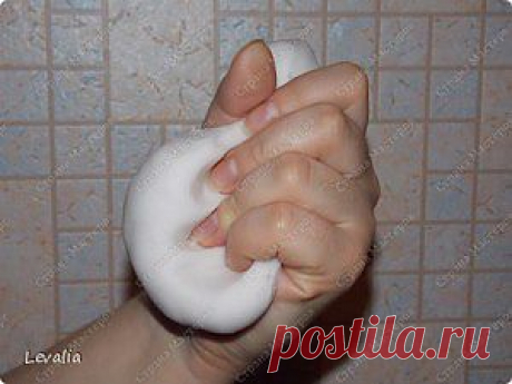 Белоснежный холодный фарфор без варки (МК) и обзор результата