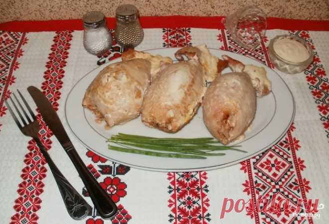 Фаршированный кальмар с рисом и яйцом - пошаговый рецепт с фото на Повар.ру