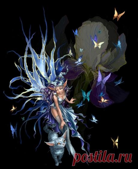 Добрые и не очень феи художницы Анны Игнатьевой(Большая сборка №2) (47 работ) » Картины, художники, фотографы на Nevsepic