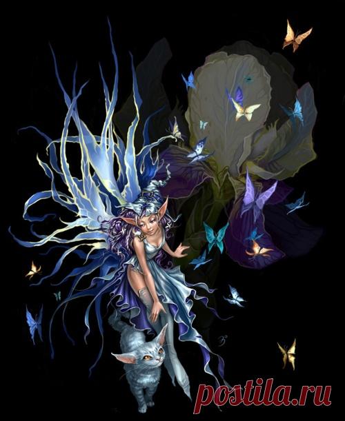 Добрые и не очень феи художницы Анны Игнатьевой(Большая сборка №2) (47 работ) » Картины, художники, фотографы на Nevsepic