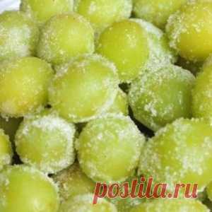Замороженный «пьяный виноград»