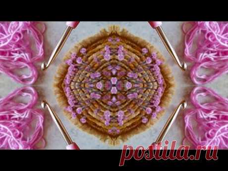 Ух ты! Секретный УЗОР КРЮЧКОМ, которым ХОЧУ ПОДЕЛИТЬСЯ с вами! Вязание крючком.