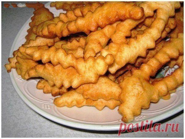 Быстрые творожные постряпушки к чаю.