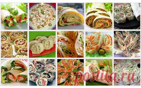 Вкуснейшие начинки для рулета из лаваша: топ 15 рецептов
