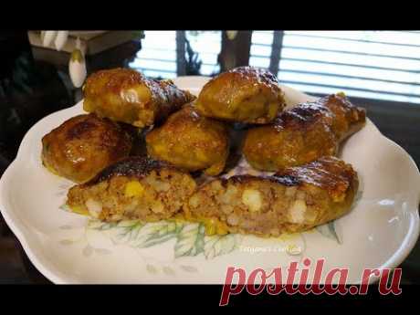 Куриные голени с начинкой