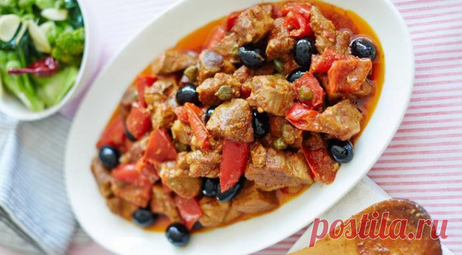 СОФРИТО, РАГУ ИЗ СВИНИНЫ С ПАПРИКОЙ