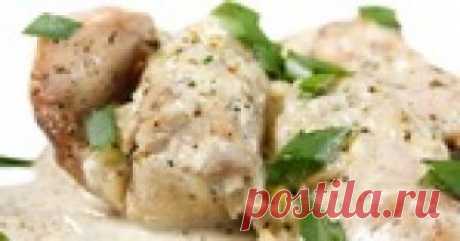 Гульчехра по-узбекски - курица в сметанном соусе на сковороде
