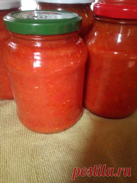 Кабачковая икра с помидорами на зиму - пошаговый рецепт с фото на Повар.ру
