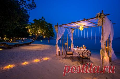 романтический ужин на пляже - Поиск в Google