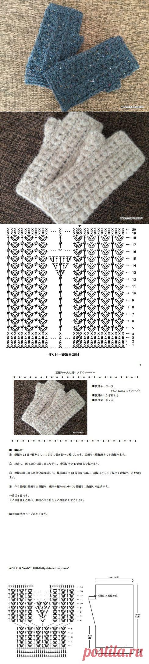 ТЕПЛЫЕ МИТЕНКИ. КРЮЧОК
