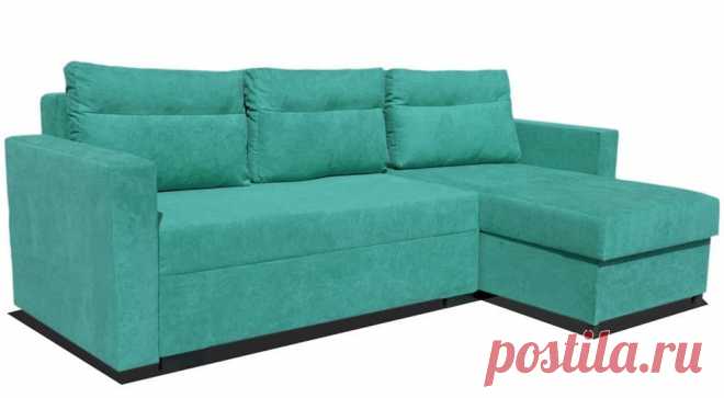 Угловой диван Platan Kacper 86 Green-Blue купить по низкой цене в Кишиневе и Молдове - BigShop.md