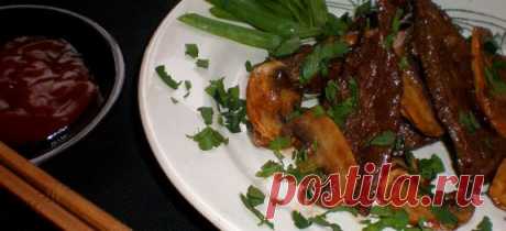 Говядина по-корейски «Пулькоги» рецепт с