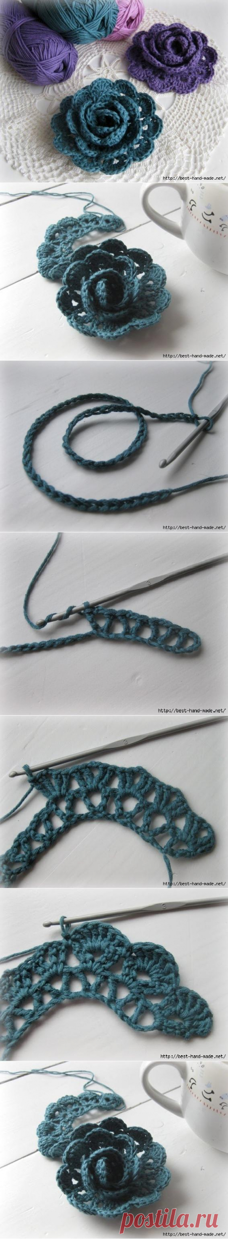 DIY Crochet Flower DIY Projects | UsefulDIY.com