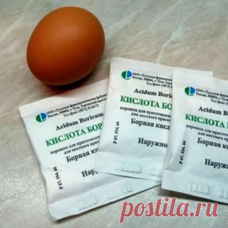 Борная кислота в огороде и в саду - МирТесен