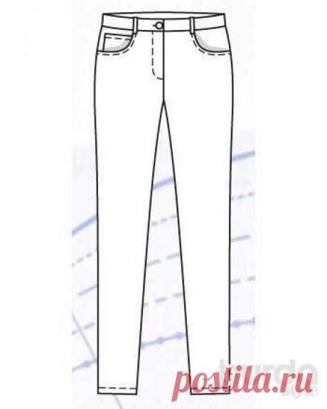 Гульфик на женских брюках / Мастер-классы / Burdastyle