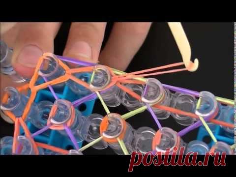 Браслет из резинок стиль "конфетти"