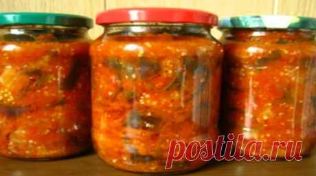 Салат из баклажанов вкуснотище