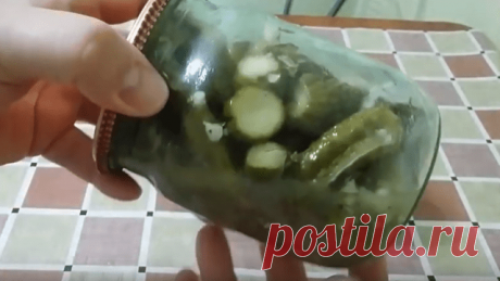 Консервированные огурцы с горчицей, укропом и чесноком — Домашняя кулинария