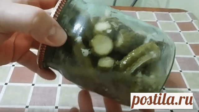 Консервированные огурцы с горчицей, укропом и чесноком — Домашняя кулинария