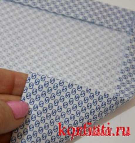 Обработка накладных карманов - мастер-класс
