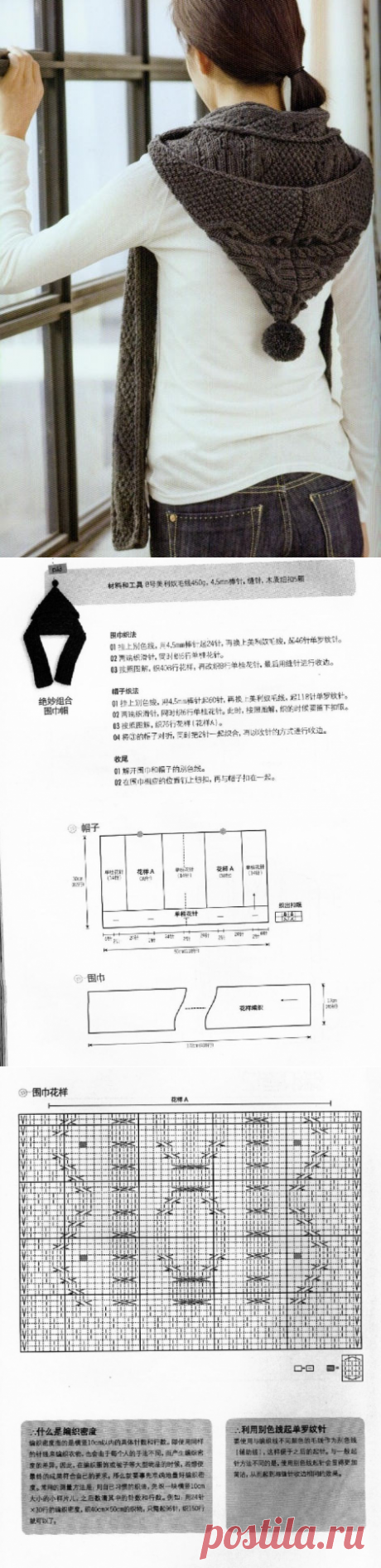 【转载】围巾帽 - 水滴的日志 - 网易博客