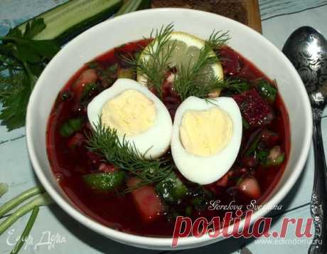Ботвинья — блюдо русской кухни. Вкусное полезное блюдо.
