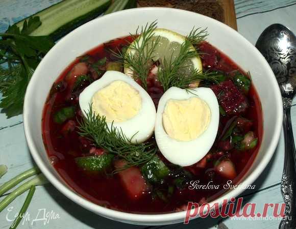 Ботвинья — блюдо русской кухни. Вкусное полезное блюдо.